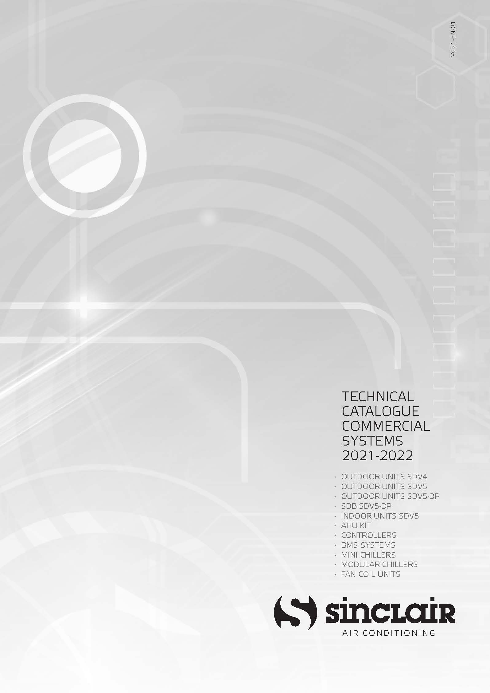 SINCLAIR - Techn. Unterlagen SDV5 in Englisch