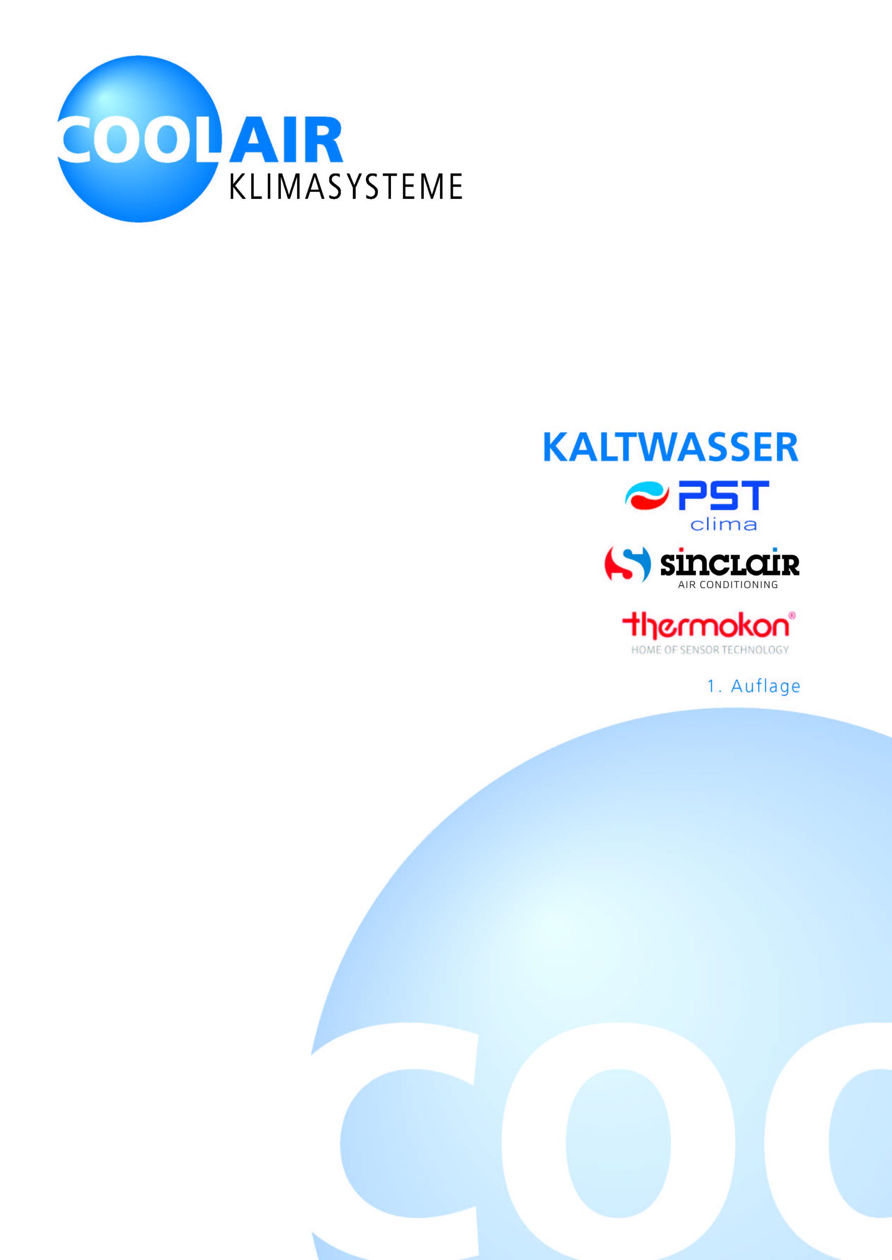 Kaltwasser PST SINCLAIR Thermokon 1 Auflage