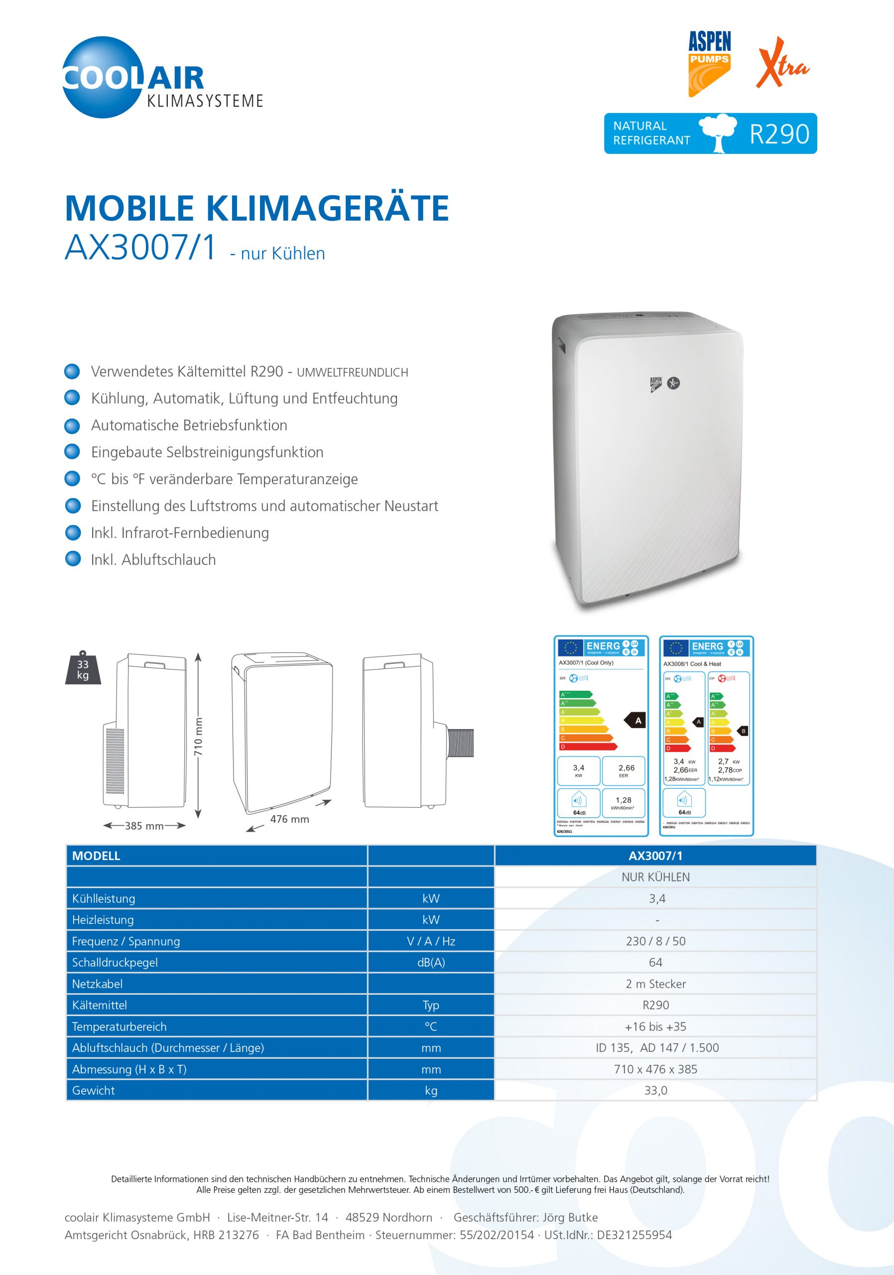 Mobile Klimageräte