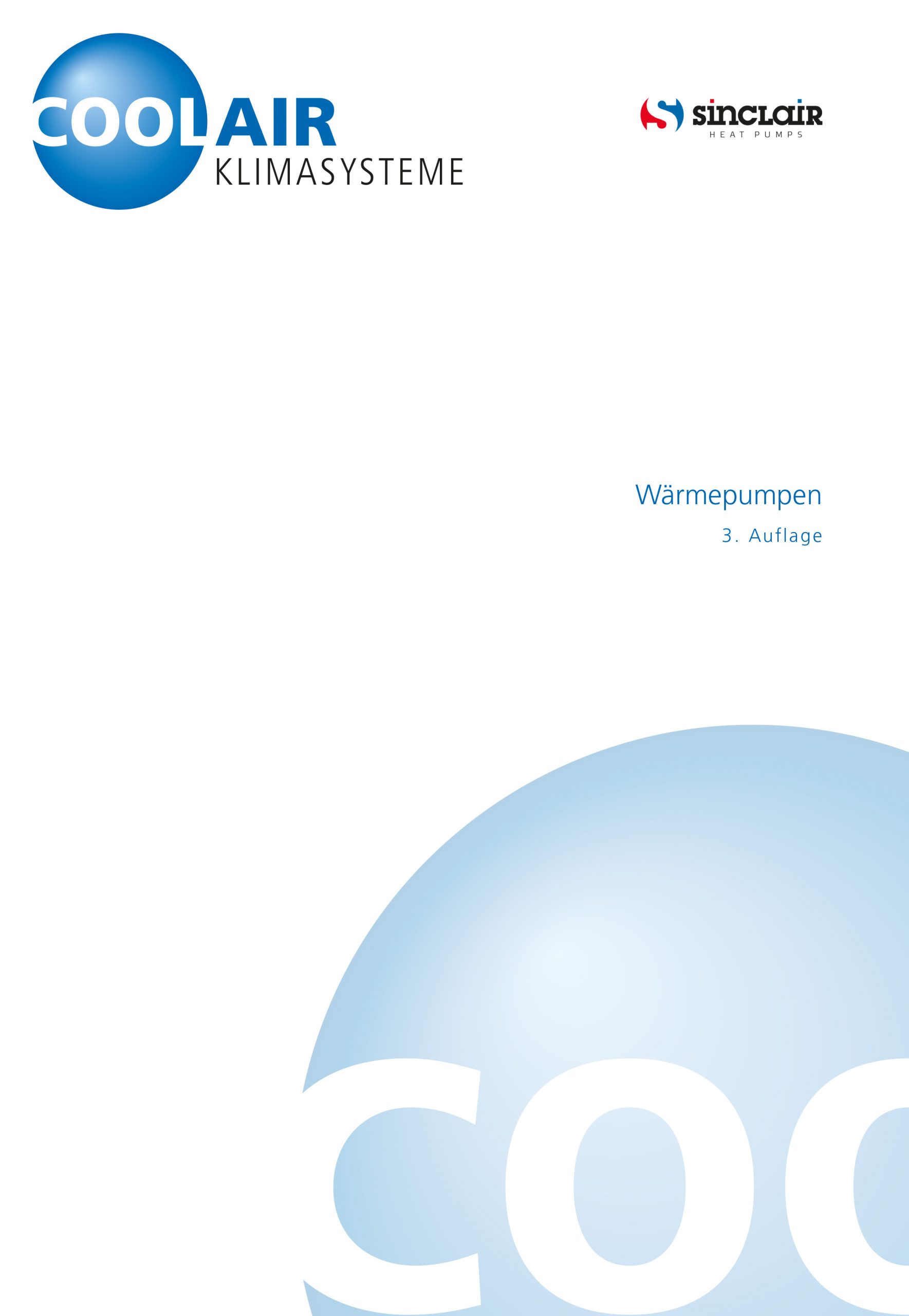 SINCLAIR Wärmepumpen 3. Auflage