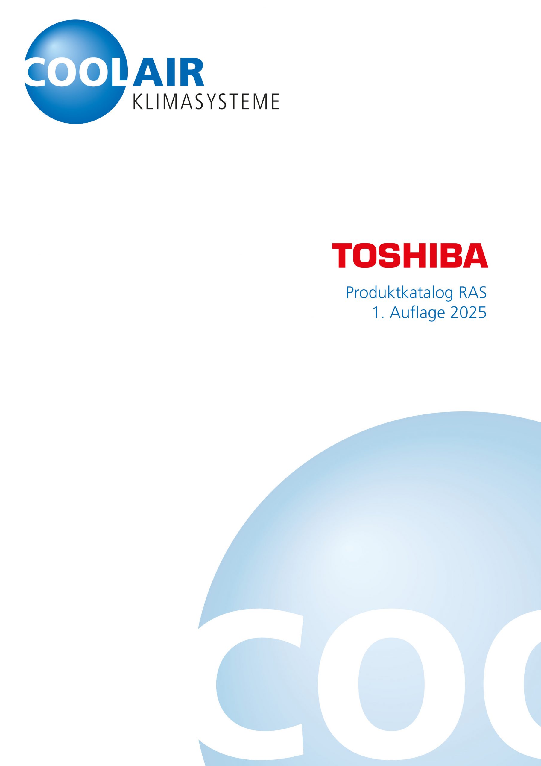 TOSHIBA Produktkatalog RAS